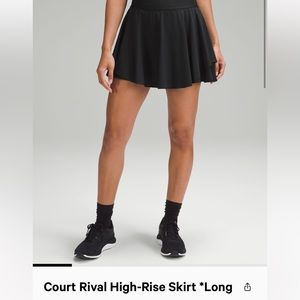 Lululemon court rival skirt